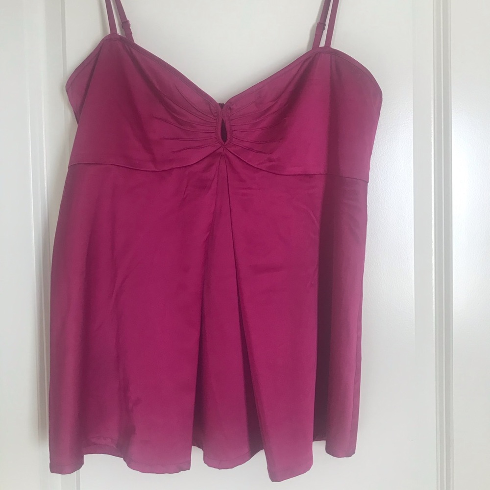 Beautiful satin fabric blouse.